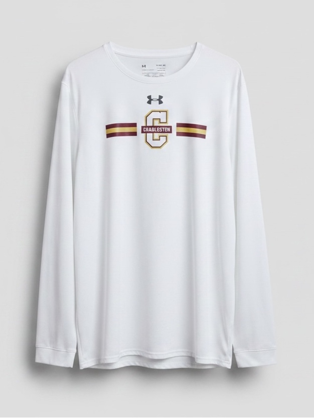 Under Armour College of Charleston Men’s  LS Performance HEATGEAR Tee T Shirt
